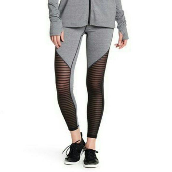 bebe Pants - Bebe Mesh Bling Leggings